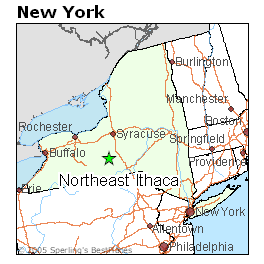 Ithaca Ny Zip Code Map Best Places To Live In Northeast Ithaca, New York