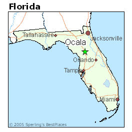 Ocala Map Of Florida
