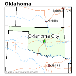 map of oklahoma city ok Oklahoma City Oklahoma Cost Of Living map of oklahoma city ok