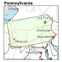 Valley Forge Pennsylvania Map Best Places To Live In Old Forge, Pennsylvania