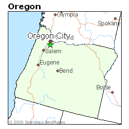 Map Of Oregon_City
