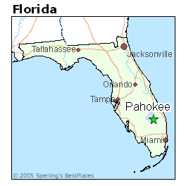 Pahokee Florida Map 2018
