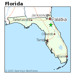 Where Is Palatka Florida On A Map