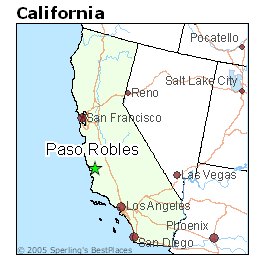 paso robles california map Paso Robles California Cost Of Living paso robles california map