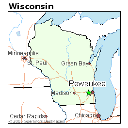 Map Of Pewaukee Wisconsin Best Places To Live In Pewaukee, Wisconsin