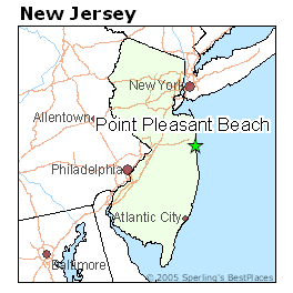Map Of Point Pleasant Beach Nj Best Places To Live In Point Pleasant Beach, New Jersey