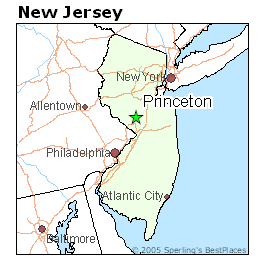 how far is princeton nj from new york city