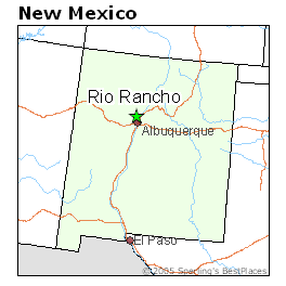 Risultati immagini per rio rancho new mexico map
