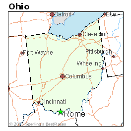 Best Places to Live in Rome, Ohio