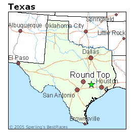 round top texas map Round Top Texas Cost Of Living
