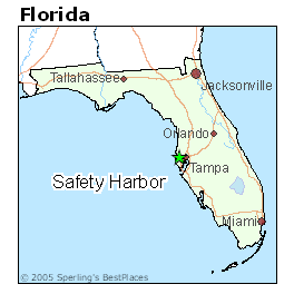 Safety Harbour Florida Map 2018