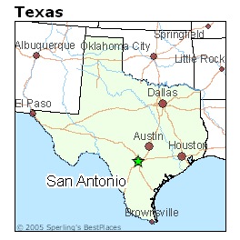 Sex of city in San Antonio