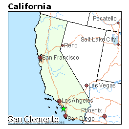 san clemente california map San Clemente California Cost Of Living san clemente california map