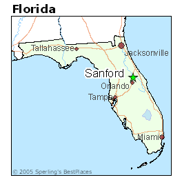Where Is Sanford Florida On The Map 2018