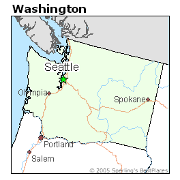 seattle washington on map Seattle Washington Cost Of Living seattle washington on map