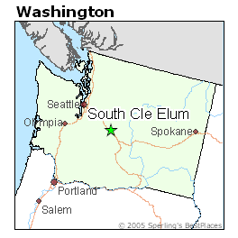 Map Of Cle Elum Washington Best Places To Live In South Cle Elum, Washington