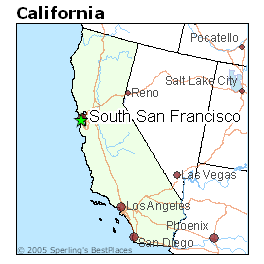 San Francisco Ca Map Best Places To Live In South San Francisco, California