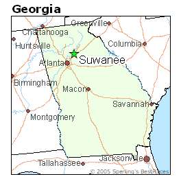 Best Places to Live in Suwanee, Georgia