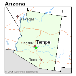 map of tempe arizona Tempe Arizona Cost Of Living map of tempe arizona