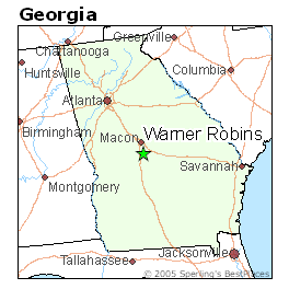 warner robins ga map Best Places To Live In Warner Robins Georgia