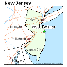 Belmar Nj Zip Code Map Best Places To Live In West Belmar, New Jersey