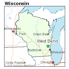 West Bend Wi Map Best Places To Live In West Bend, Wisconsin