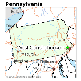 Map Of Conshohocken Pa Best Places To Live In West Conshohocken, Pennsylvania