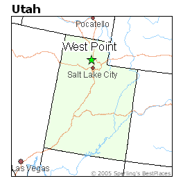 West Point Utah Map Best Places To Live In West Point, Utah