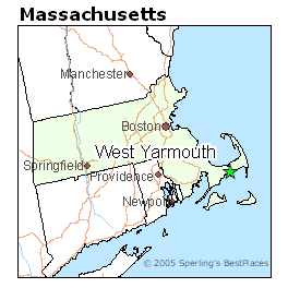 Map Of Yarmouth Ma Best Places To Live In West Yarmouth, Massachusetts