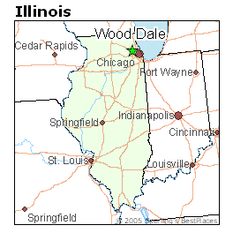 Wood Dale Illinois Map Best Places To Live In Wood Dale, Illinois