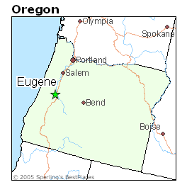 Eugene, Oregon.