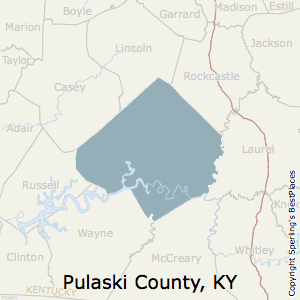 pulaski county kentucky ky map estate real bestplaces