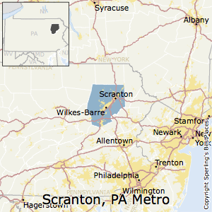 scranton wilkes barre pennsylvania hazleton