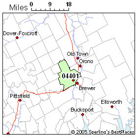 Bangor zip code mi