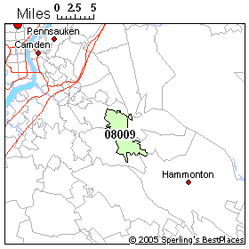 Zip 08009 (Berlin, NJ) Rankings