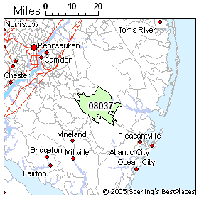 hammonton new jersey usa zip code