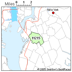 11215 Zip Code Map Cost Of Living In Zip 11215 (New York, Ny)