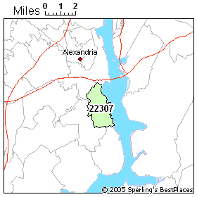 City Of Alexandria Va Zip Code Map - United States Map