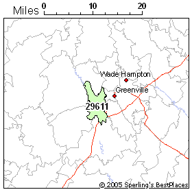 29611 Zip Code Map People In Zip 29611 (Parker, Sc)