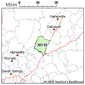 Buford Ga Zip Code Map - Map