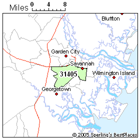 savannah ga zip codes map Zip 31405 Savannah Ga Crime savannah ga zip codes map