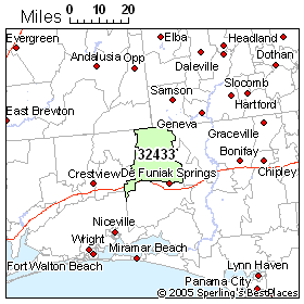 Defuniak Springs zip 32433 Florida - 32433 