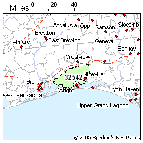 Eglin Florida Map