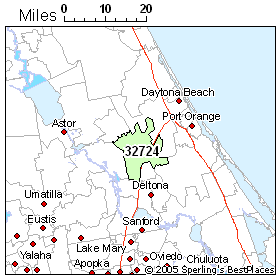 DeLand zip 32724 Florida Rankings - 32724