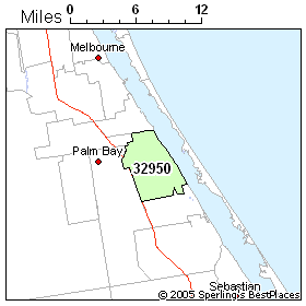 Best Place to Live in Malabar zip - 32950 