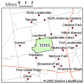 Zip 33313 (Lauderhill, FL) Crime