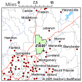 Rankings in Zip 45040 (Mason, OH)