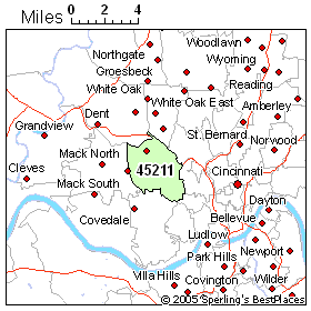 Cincinnati Downtown Zip Code People In Zip 45211 Cincinnati Oh