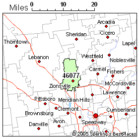 Zionsville Zip Code Map Zionsville (Zip 46077), Indiana Reviews