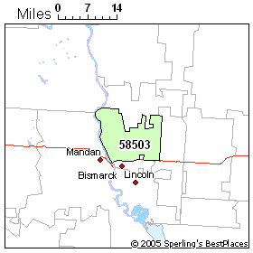 Bismarck Nd Zip Code Map Cost Of Living In Zip 58503 (Bismarck, Nd)